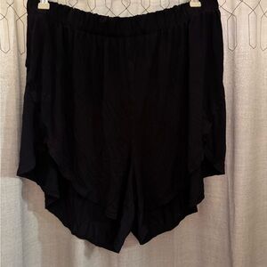 Old Navy Women’s Black Relaxed Beach Cover up Shorts